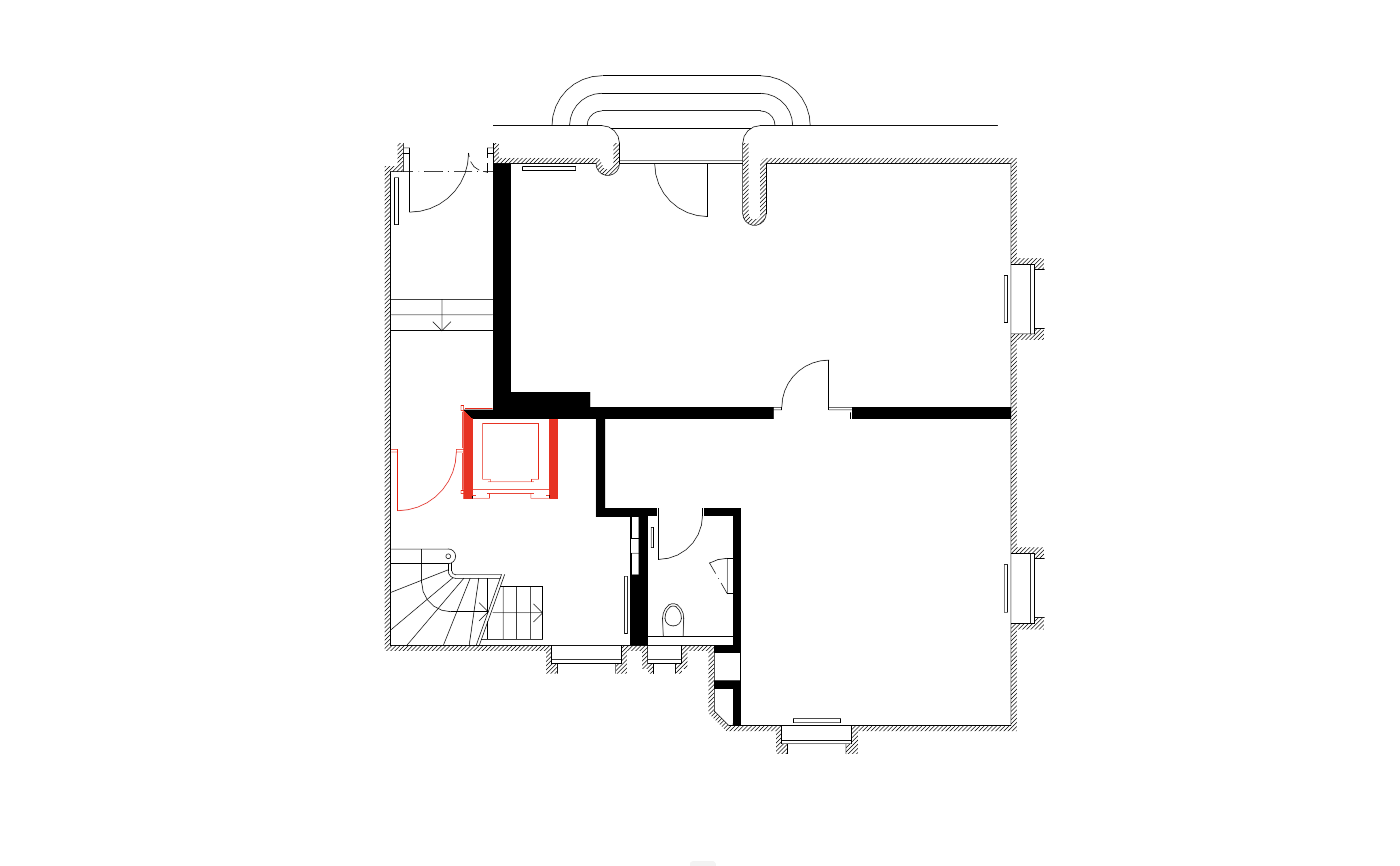 MFH Etzelstrasse — Grundriss Erdgeschoss