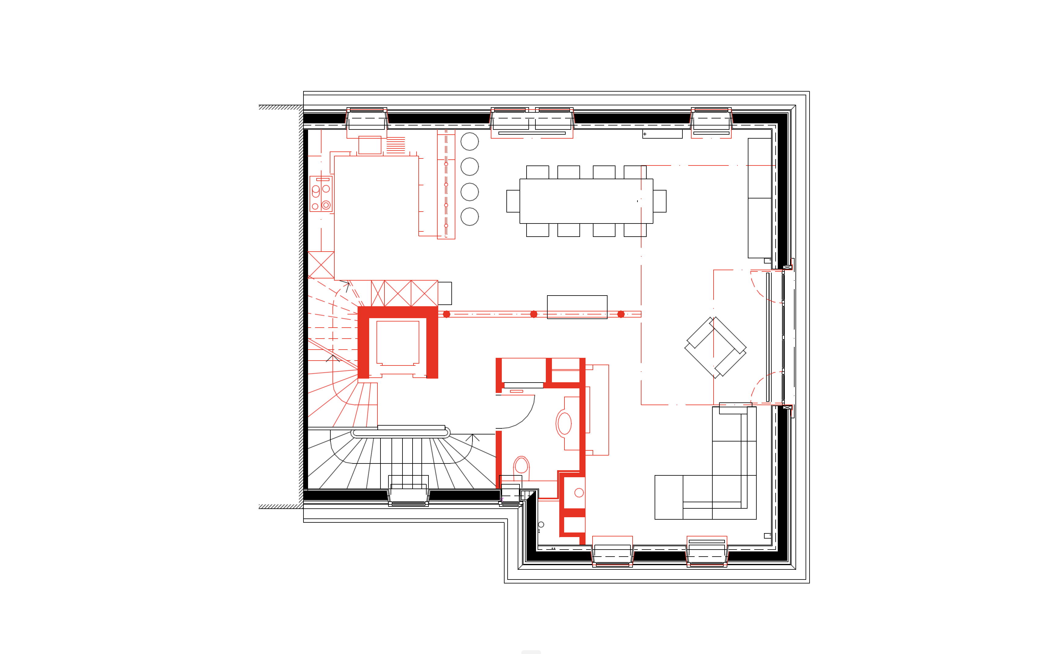 MFH Etzelstrasse — Schnitt