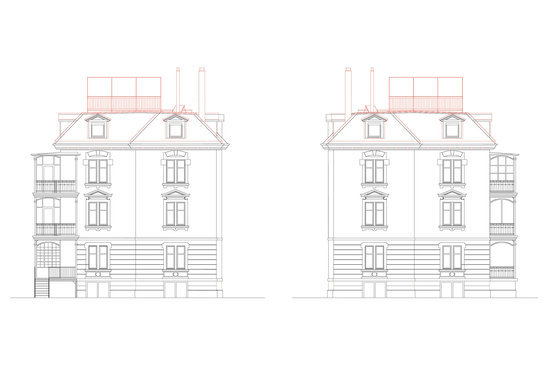 MFH Feldeggstrasse — Aufnahme