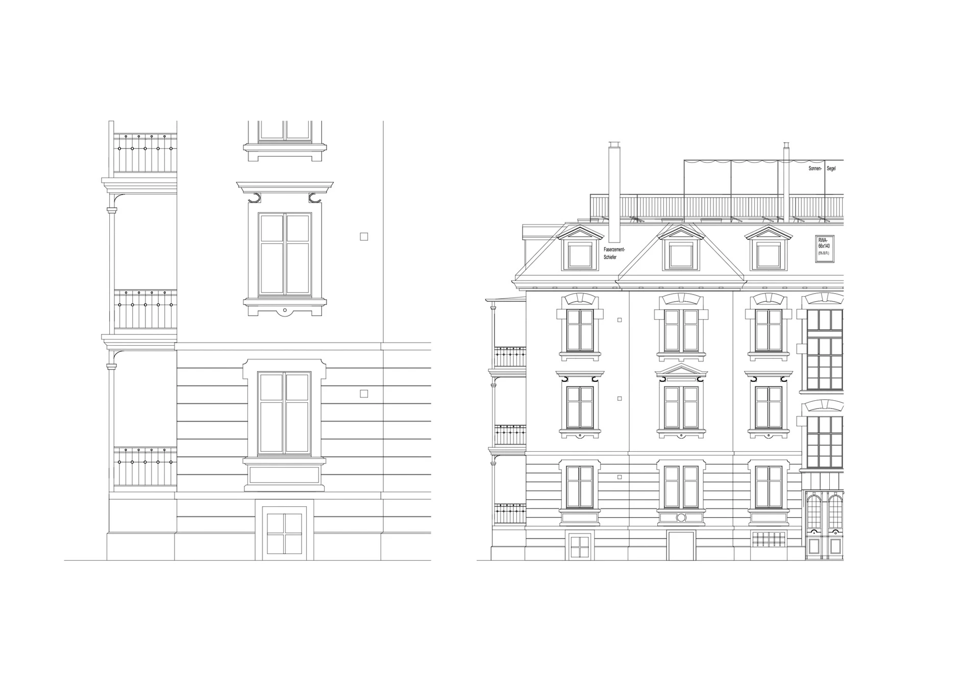 MFH Feldeggstrasse — Aufnahme