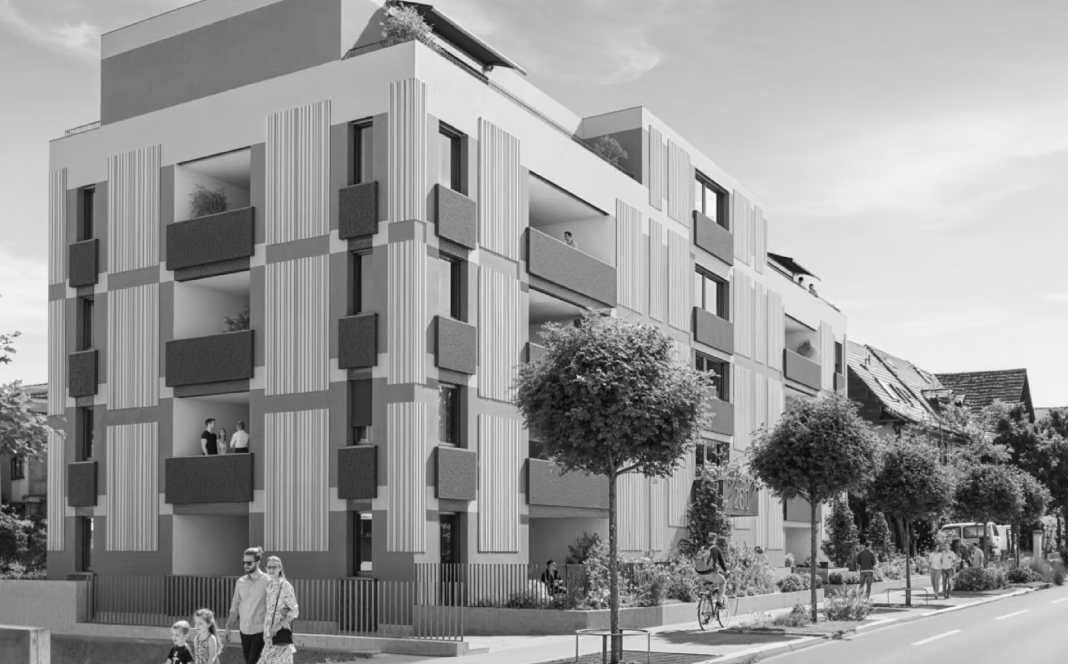 MFH Oerlikon — Strassenansicht