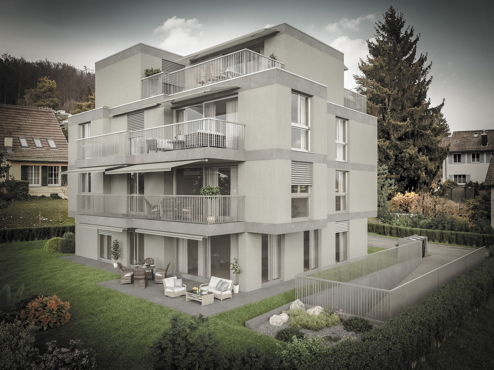 MFH Witikon — Aussenansicht