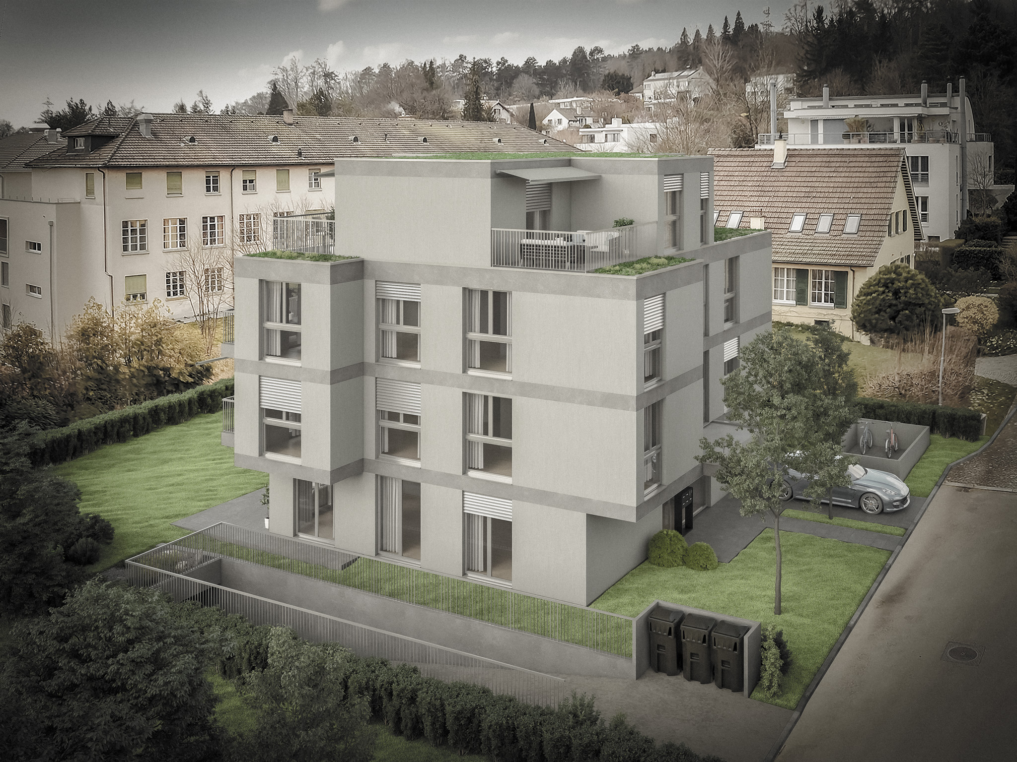 MFH Witikon — Aussenansicht